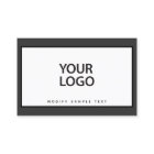 Ajouter votre bordure noire de logo