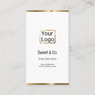Carte De Visite ajoutez personnalisé votre logo nom de l'entrepris