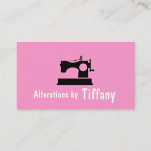 Carte De Visite Ajustements sur mesure Ajuster sur mesure Seamstre