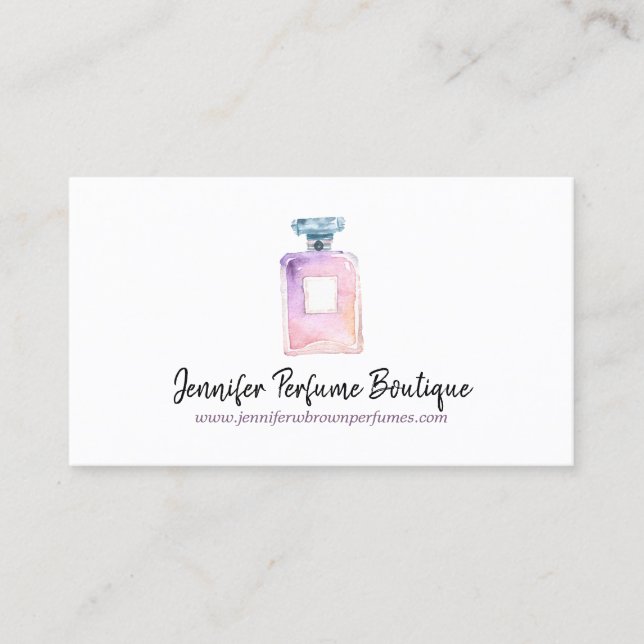 Carte De Visite Alchimiste de parfums, création de marque olfactiv (Devant)