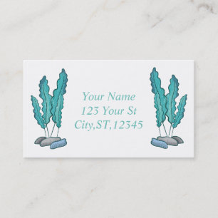 Carte De Visite Algues bleues Thunder_Cove