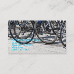 Carte De Visite Alice's Bicycle Shop