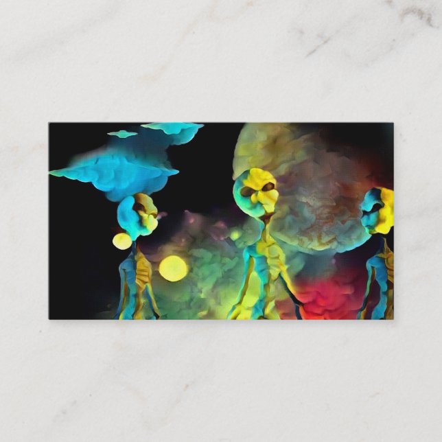 Carte De Visite Aliens (Devant)