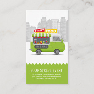 Carte De Visite Alimentation Street Truck