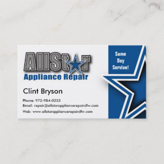 Carte De Visite All Star