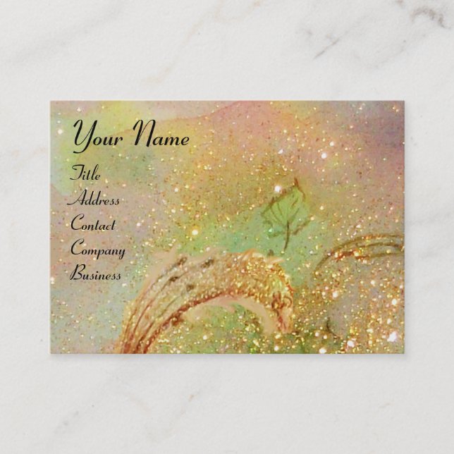 CARTE DE VISITE ALLÉE MÉDIÉVALE EN NUIT À FLORENCE (Devant)