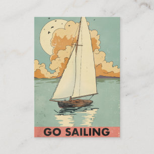 Carte De Visite Aller faire de la voile