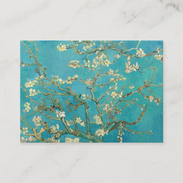 Carte De Visite Almond Blossom, 1890 par Vincent van Gogh (Devant)
