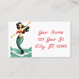 Carte De Visite Aloha Mermaid Thunder_Thunder_Cove
