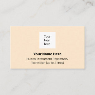 Carte De Visite Amande blanchie de la technologie de logo de la bo
