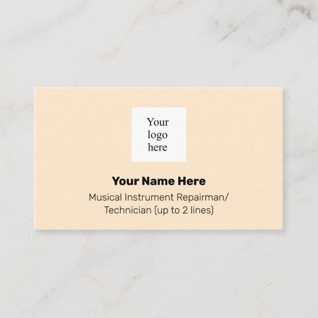 Carte De Visite Amande blanchie de la technologie de logo de la bo (Devant)