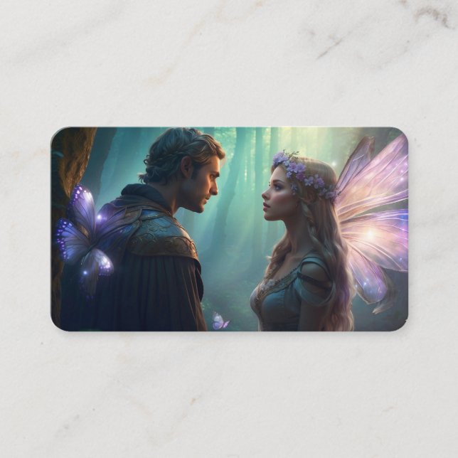 Carte De Visite Amateurs cachés du Signet de la forêt (Devant)