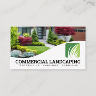 Carte De Visite Aménagement paysager | Arbustes | Arbres | Jardina