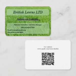 Carte De Visite Aménagement paysager et jardinage