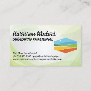 Carte De Visite Aménagement paysager   Gestion de jardin