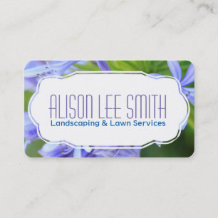 Carte De Visite Aménagement paysager / Services de pelouse / Jardi