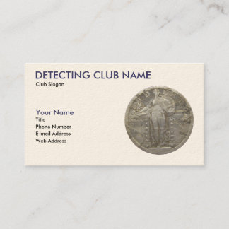 Carte De Visite Américain Detectorist
