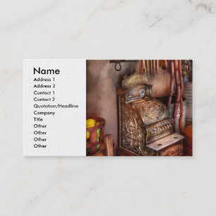 Carte De Visite Americana - magasin - la vieille épicerie