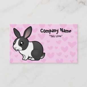 Carte De Visite Amour de lapin (oreille tombante poil lisse)