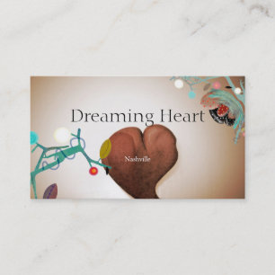 Carte De Visite Amour du coeur rêver