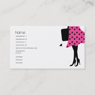 Carte De Visite Amours à voyager