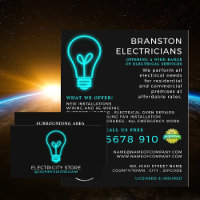 Ampoule Neon, Électricien