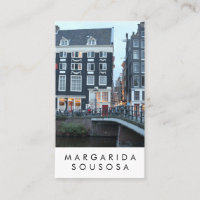 Amsterdam Canal Twilight Photo Voyage Tourisme