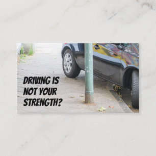 Carte De Visite Amusant instructeur de conduite de la réparation d