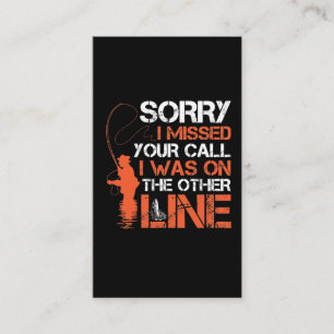 Carte De Visite Amusant pêcheur père pêcheur retraité pêcheur