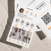 Analyse Instagram Pour Connecter l'orange du code 