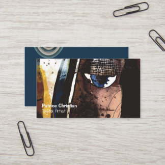 Carte De Visite Analyser pour se connecter avec nous/moi Artistiqu