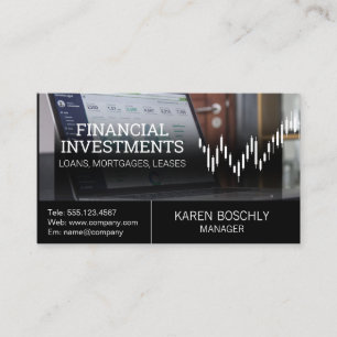 Carte De Visite Analyste informatique   Graphique stock