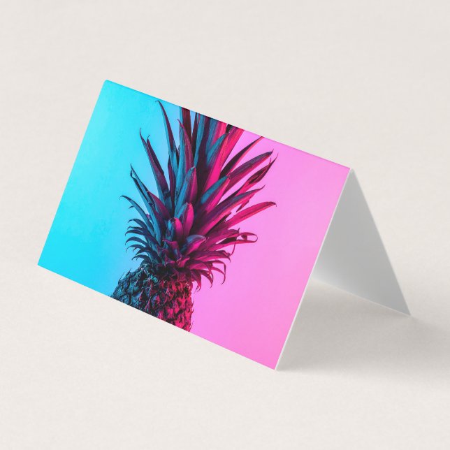 Carte De Visite ananas (Devant)