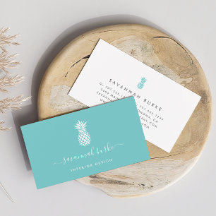 Carte De Visite Ananas Signature