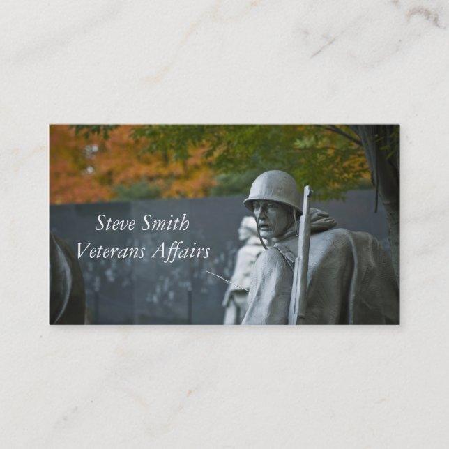 Carte De Visite Anciens combattants (Devant)