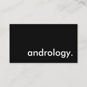 Carte De Visite andrologie.