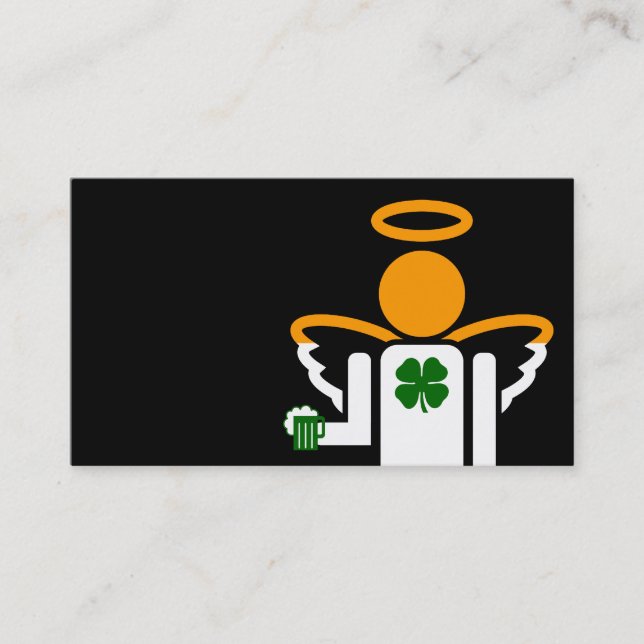 Carte De Visite ange irlandais : divisions hi-fi : (Devant)