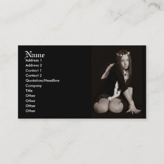 Carte De Visite Angel