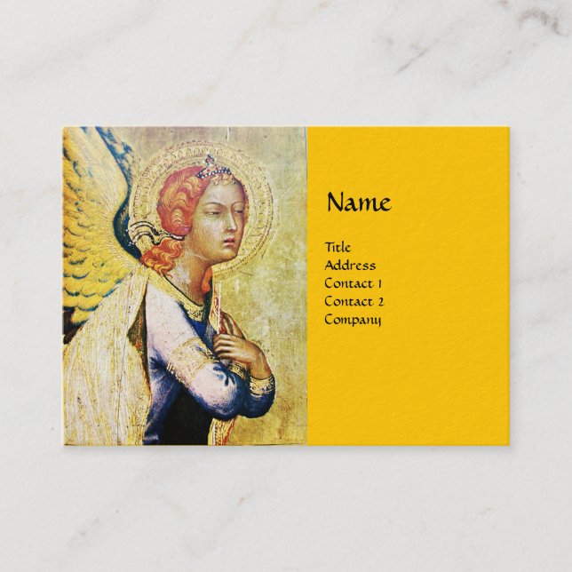 CARTE DE VISITE ANGÉLE DE LA NACITÉ (Devant)
