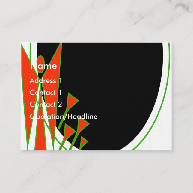 Carte De Visite Anges (Devant)