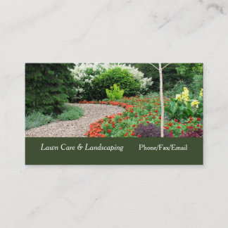 Carte de visite anglais Garden Lawn & Landscaping