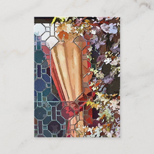 CARTE DE VISITE ANGLETERRE VICTORIENNE (Devant)