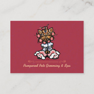 Carte De Visite Animaux de compagnie Spa Chien Groomer Entreprise 