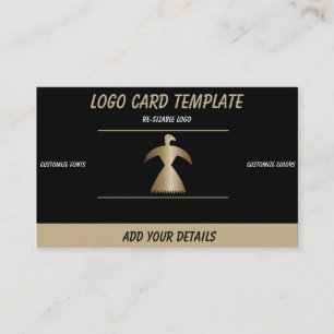 Carte De Visite Animaux préhistoriques Phoenix Bird