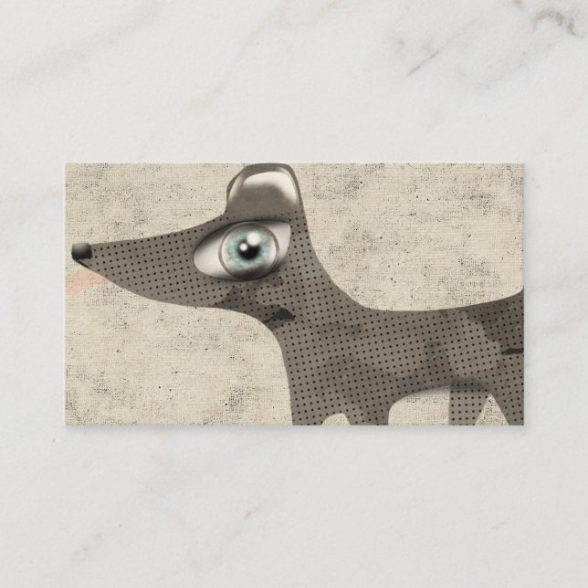 Carte De Visite Année du chien (Devant)