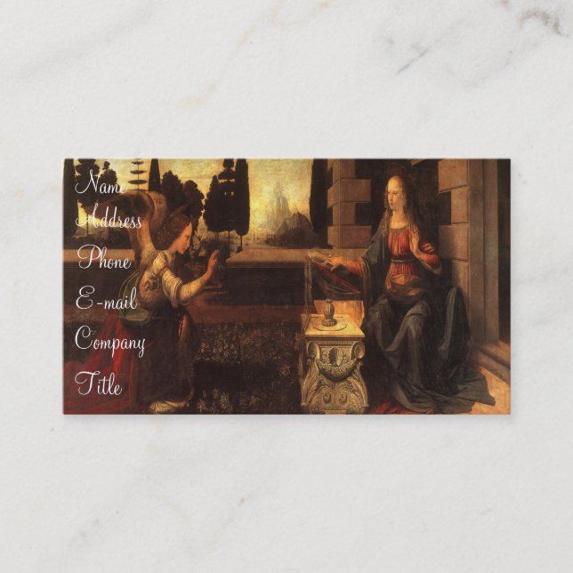 Carte De Visite "Annunciation (Devant)