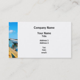 Carte De Visite Antigua Dock