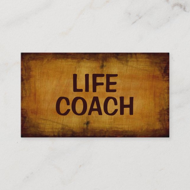 Carte de visite antique Coach de vie (Devant)