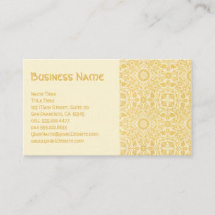 Carte De Visite Antique victorienne Fleurs Floral William Morris