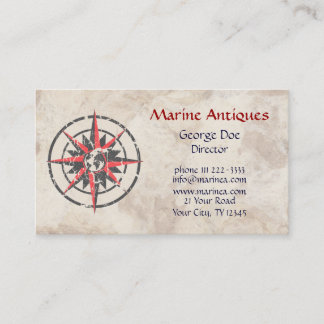 Carte De Visite Antiquités marines